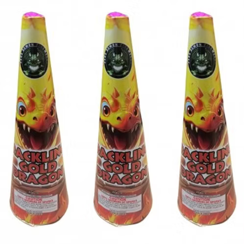 Crackling Gold Dragon