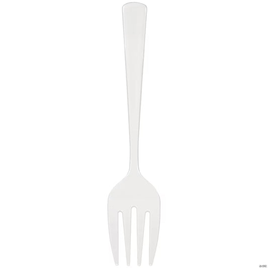 Serving Forks White 2Pc