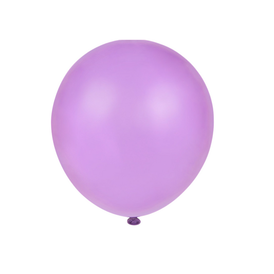 12" Latex Balloons 10ct- Lavender