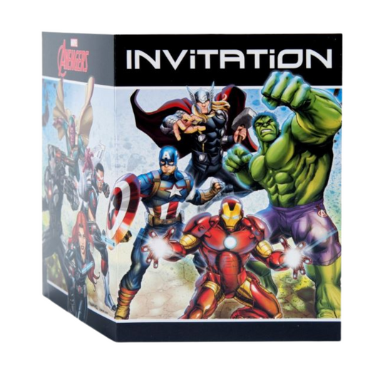 Avengers Invitations 8ct