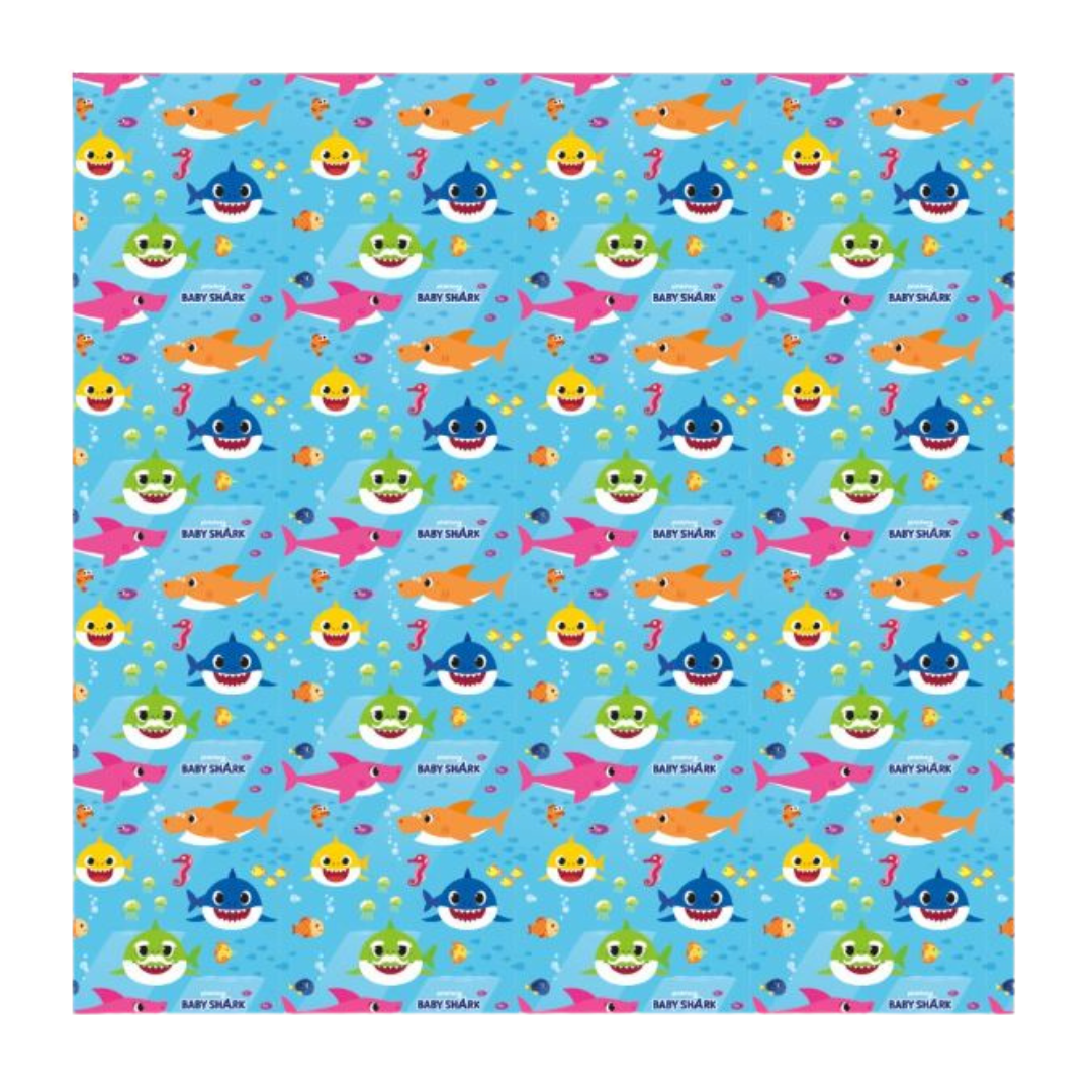 Baby Shark Gift Wrap 30" x 5 ft