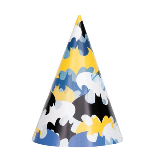 Batman Party Hats 8ct