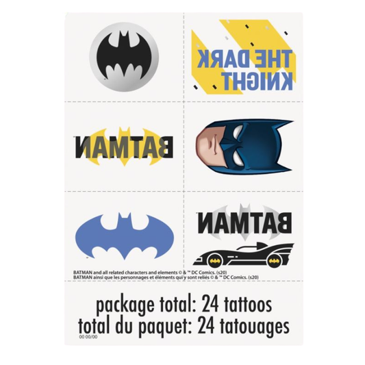 Batman Tattoos 24ct