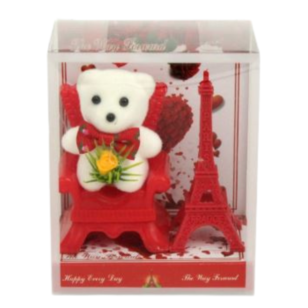 Valentines Day Bear In Paris