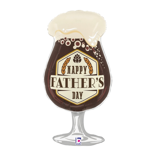 29" Happy Father's Day Beer Glass