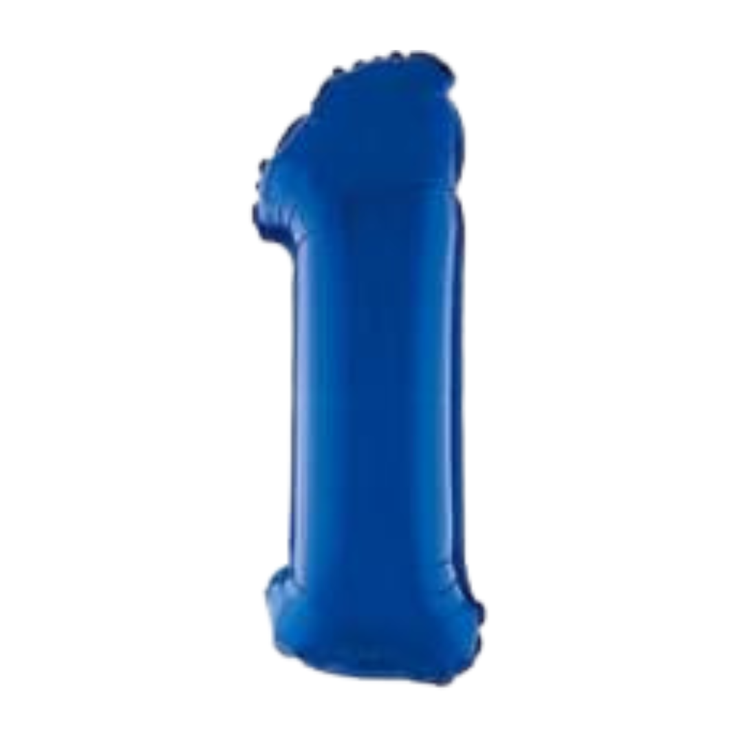 14" Blue Numbers