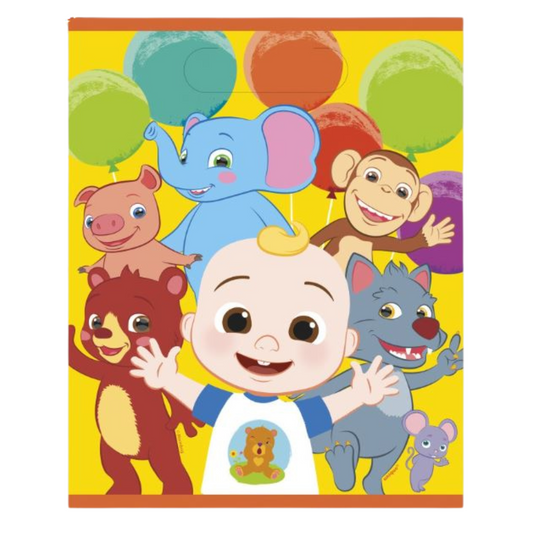 Cocomelon Plastic Loot Bags 8ct