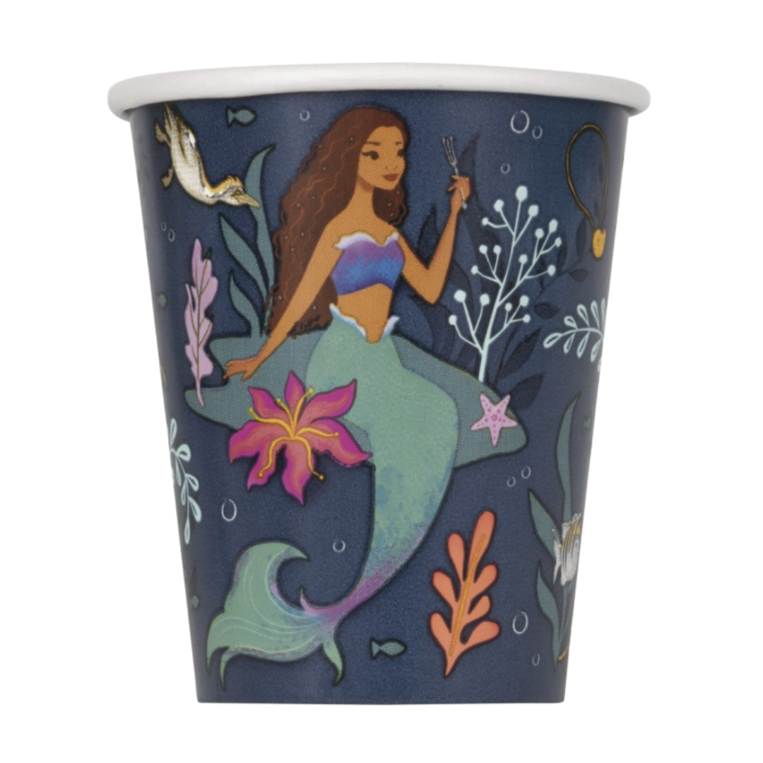 Disney The Little Mermaid 9 Oz Paper Cups 8 Count