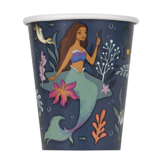Disney The Little Mermaid 9 Oz Paper Cups 8 Count