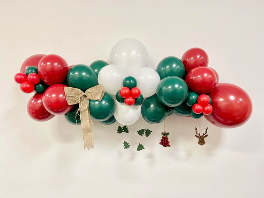 Holly Jolly - Grab & Go Balloon Garland