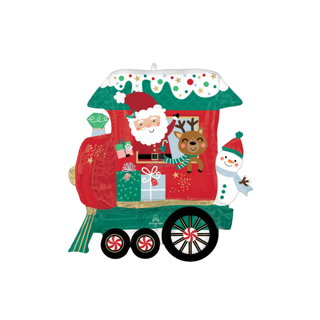 28"Christmas Santa Train North Pole Express