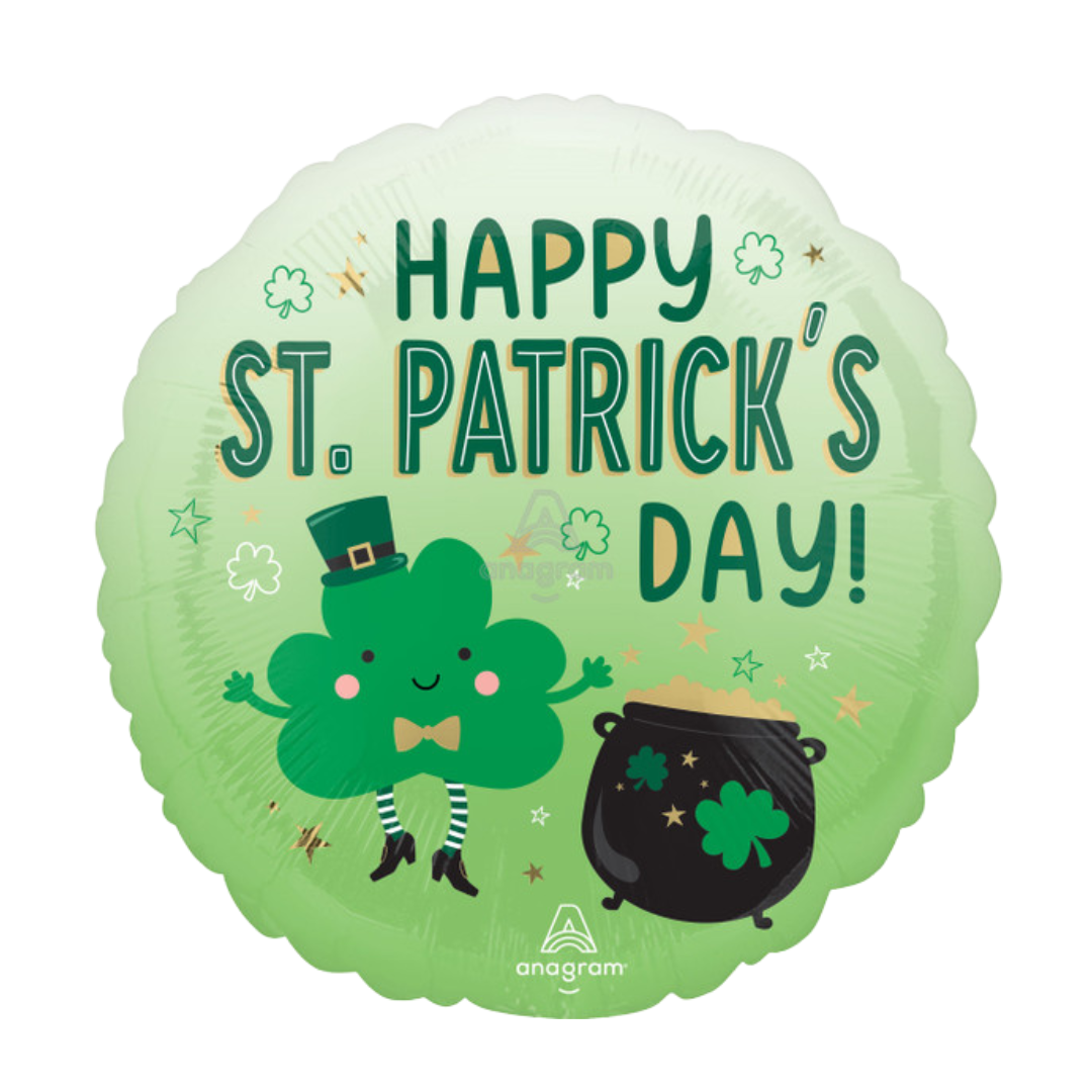 18"A Happy St. Patrick's Day Lucky Charm