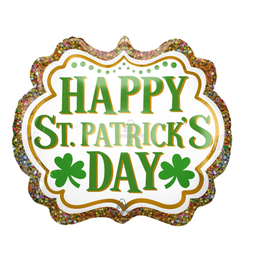 25"A St. Patrick's Day Glitter Marquee