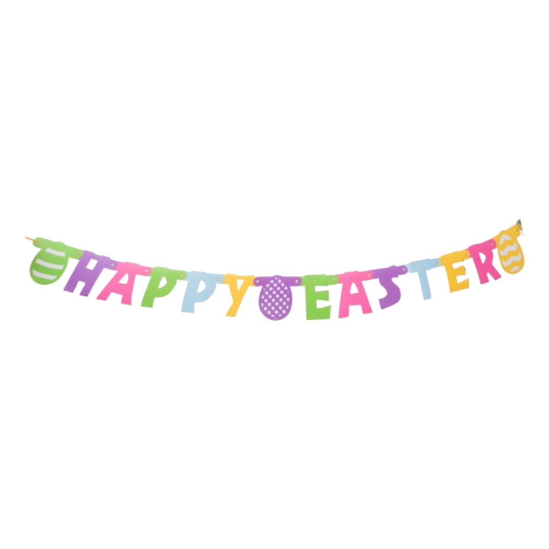Happy Easter Egg Banner