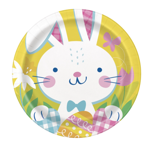 Eggcellent Easter Round 9" Dinner Plates 8ct