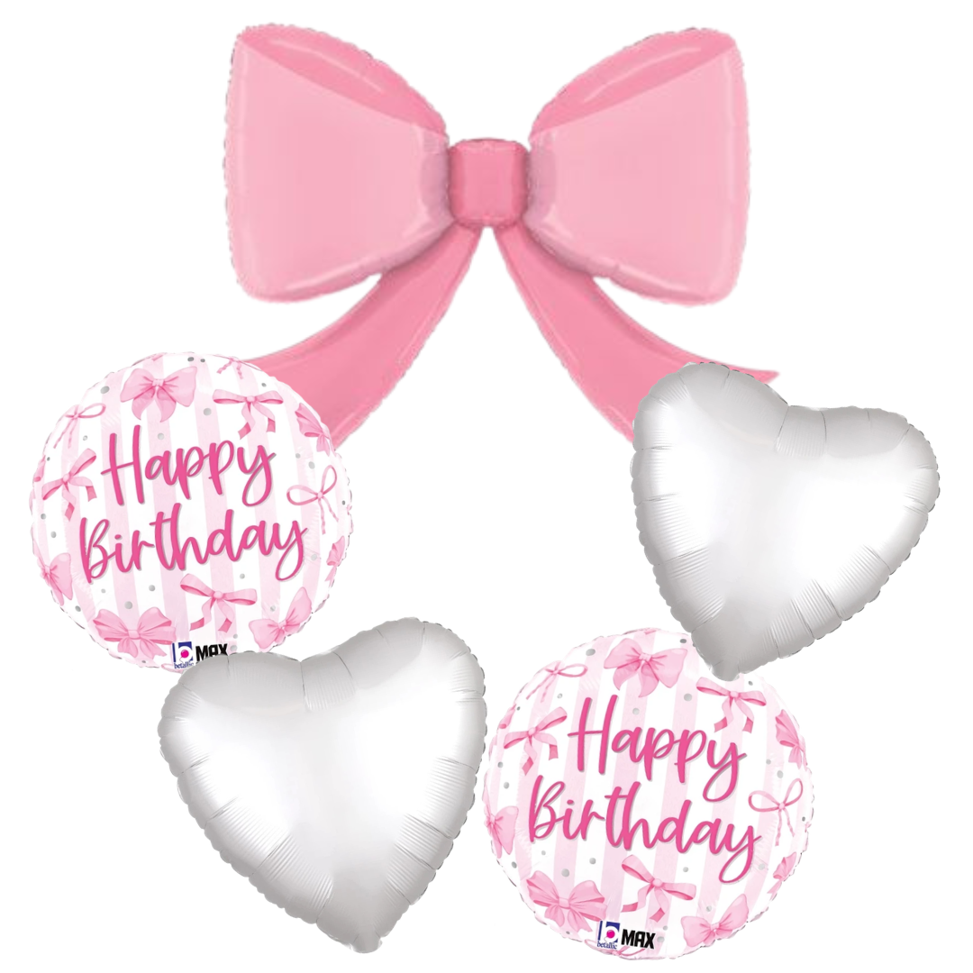 Pink Bow Bouquet