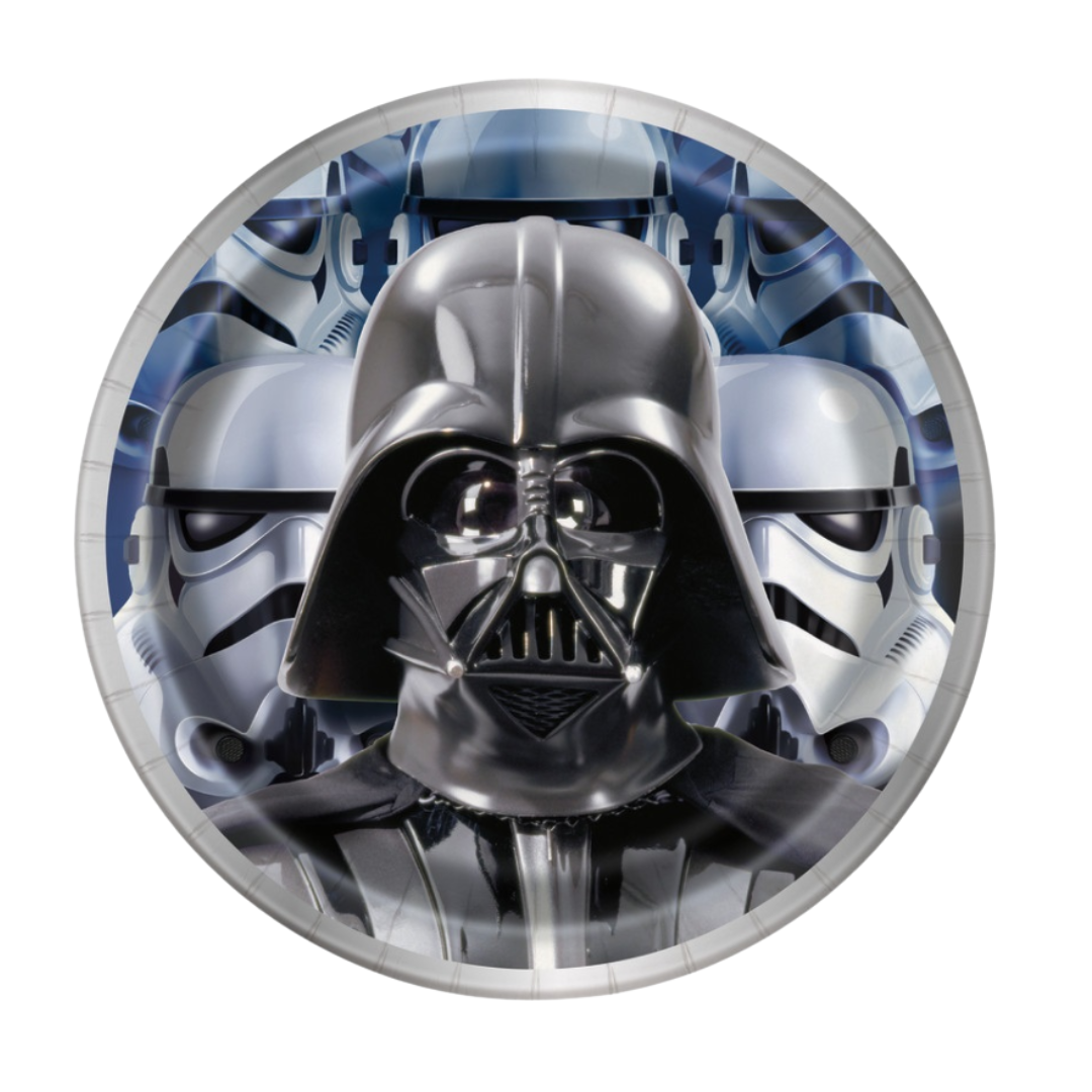 Star Wars Classic Round 7" Dessert Plates 8ct
