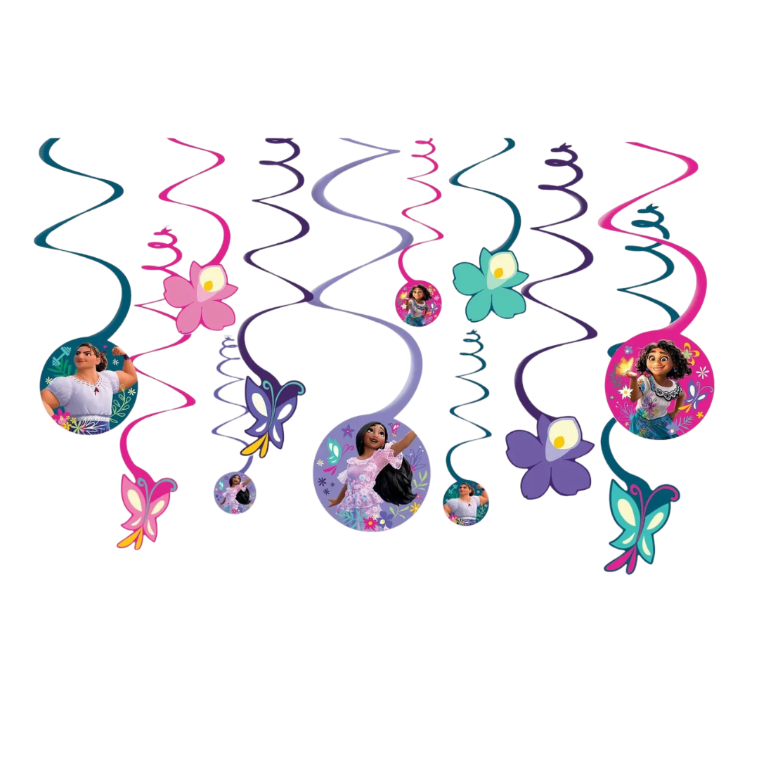 Encanto Swirl Decorations