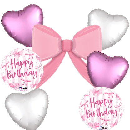 Pink Bow Bouquet