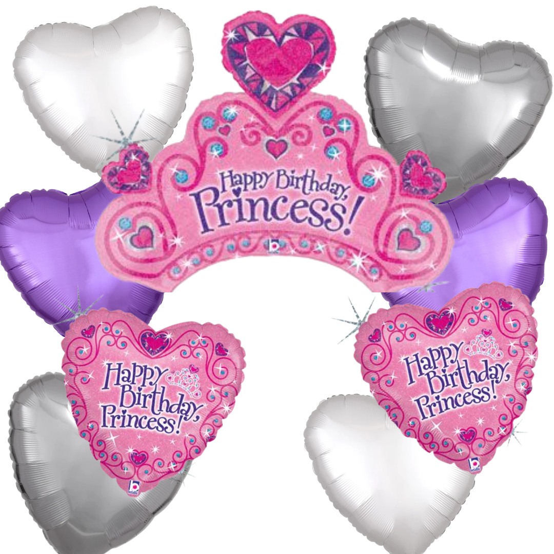 Happy Birthday Princess Tiara Bouquet