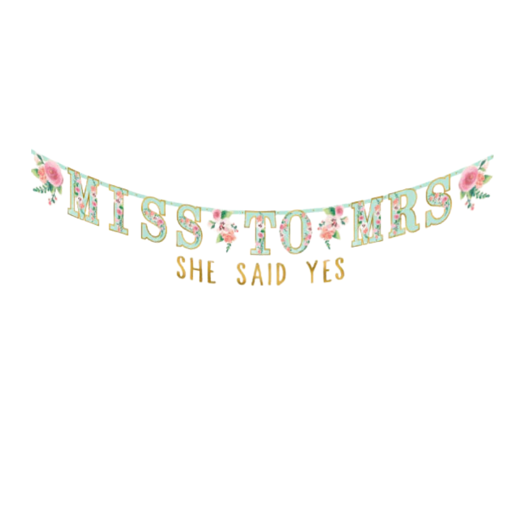 Miss To Mrs Banner