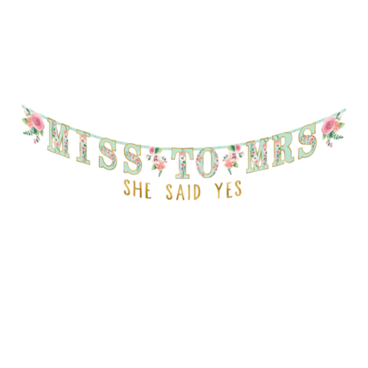 Miss To Mrs Banner