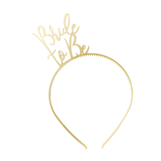 Plastic "Bride to Be" Party Headband