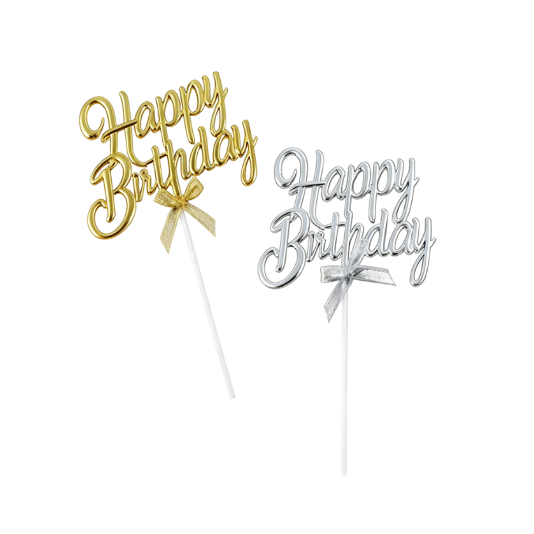 Happy Birthday Cake Topper