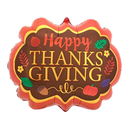 25" THANKSGIVING MARQUEE SATIN