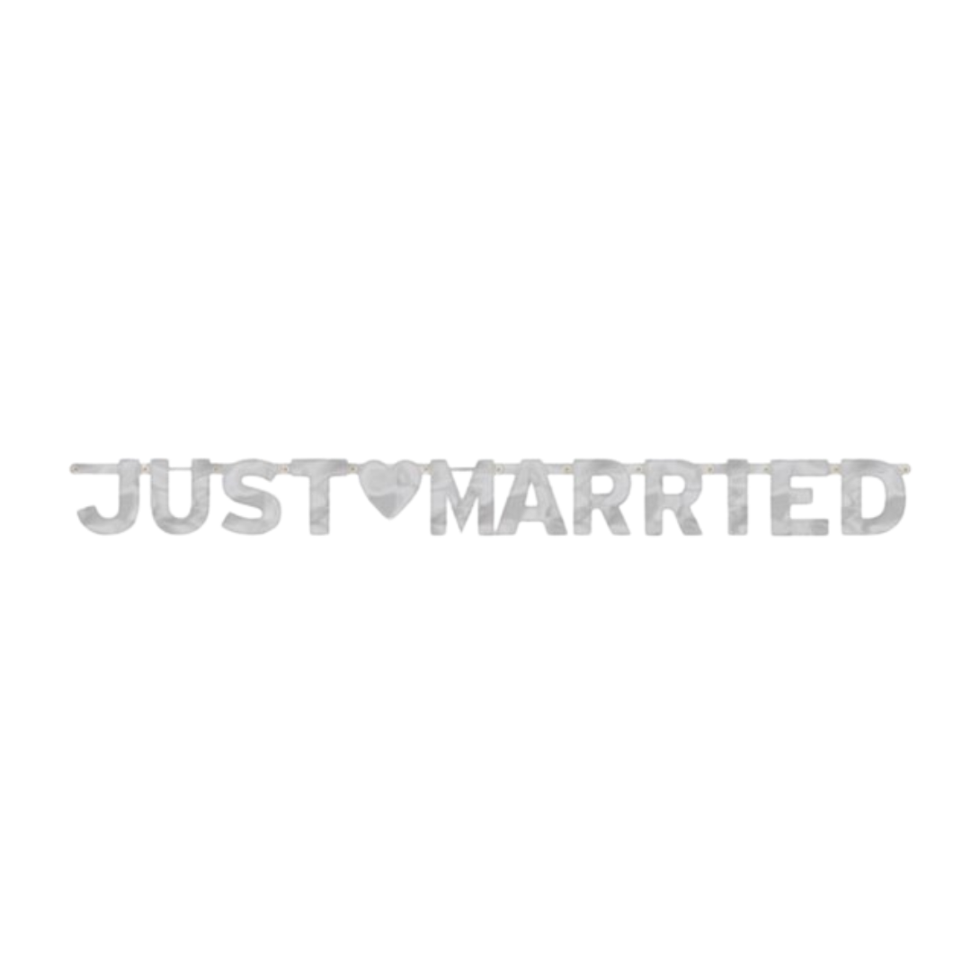 Just Married Banner