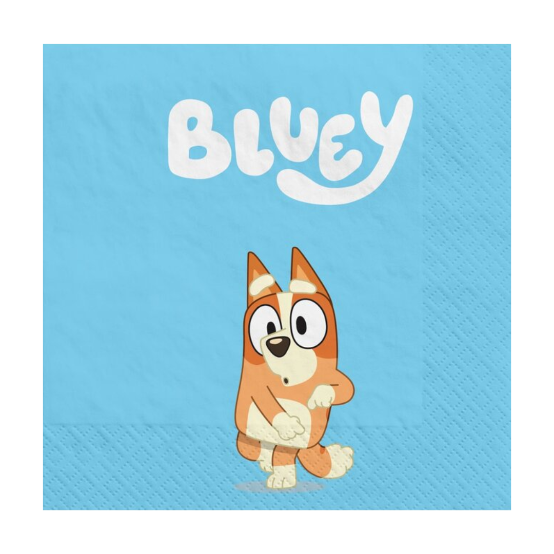 Bluey Bingo Beverage Napkin