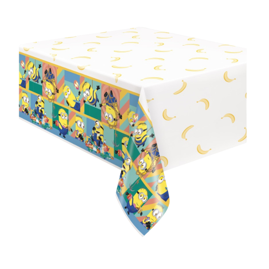 Despicable Me Rectangular Plastic Tablecover 54" x 84"