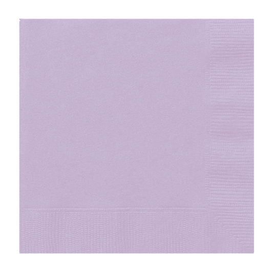 20ct Lavender Beverage Napkins