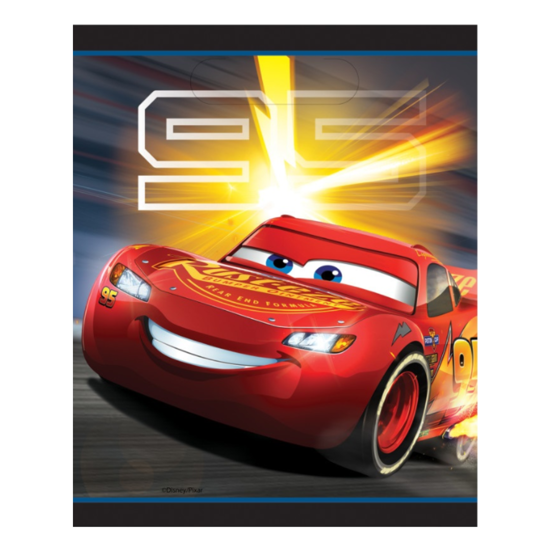 Disney Cars 3 Movie Loot Bags 8ct