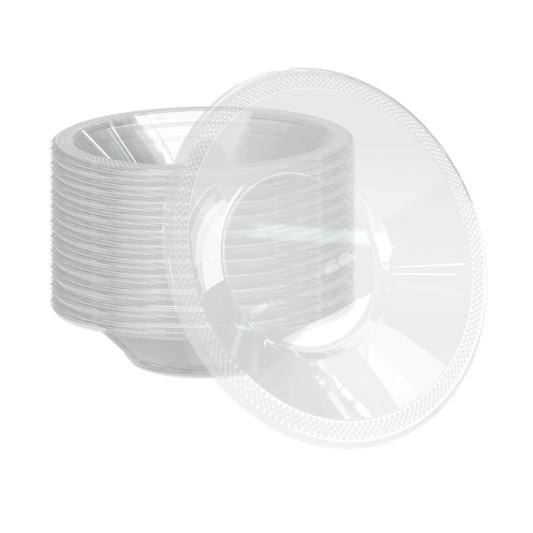 50ct Clear Plastic Bowls