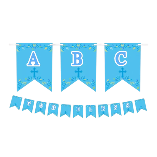 God Bless Personalized Banner