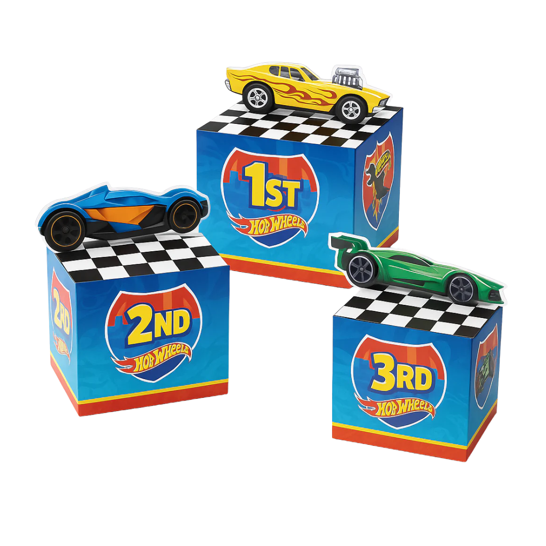 Hot Wheels Table Decorations