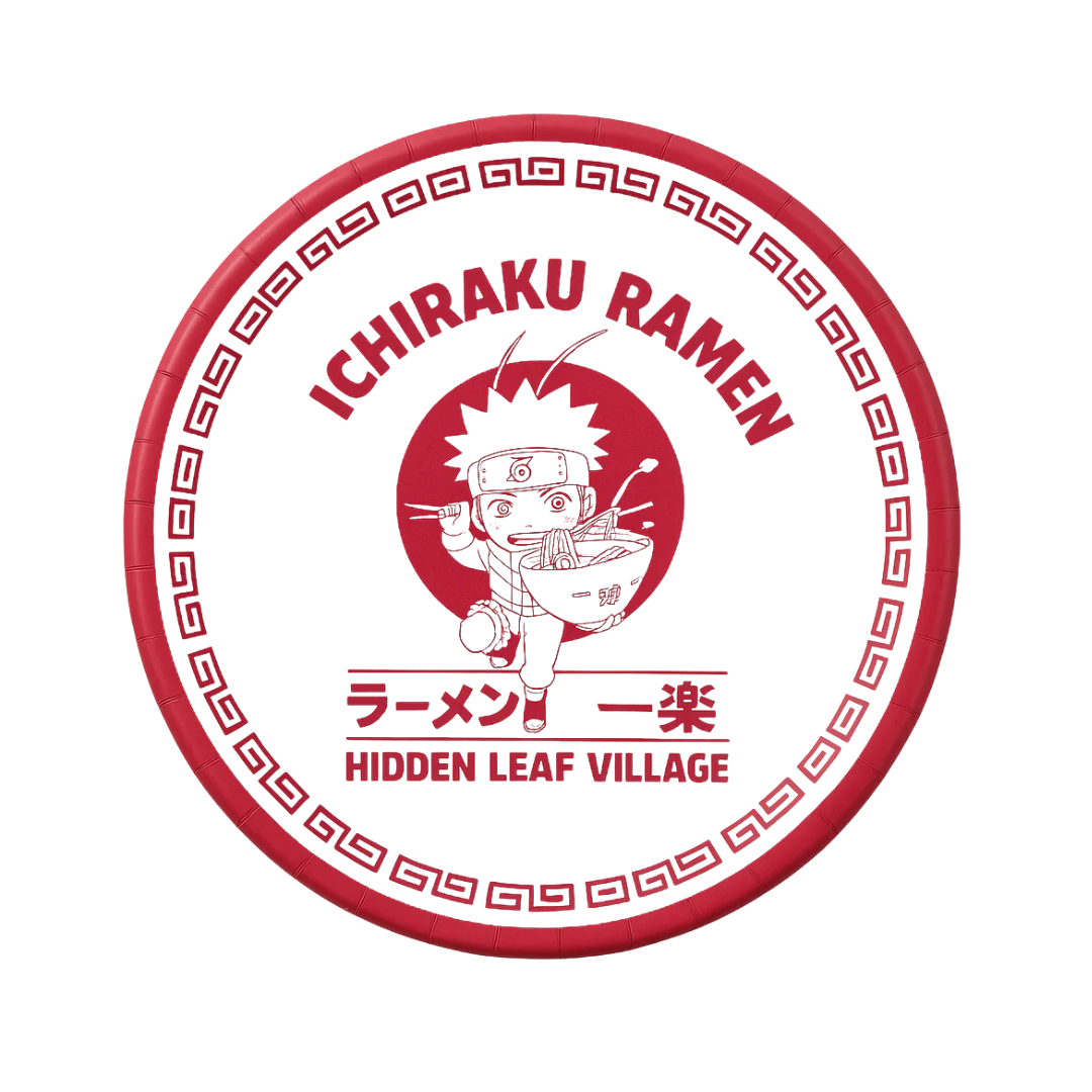 Naruto 7" Plates