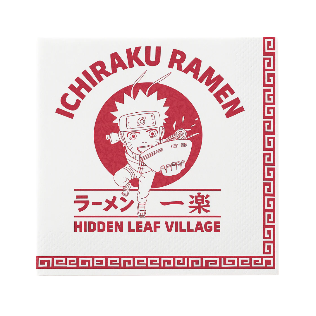 Naruto Beverage Napkins