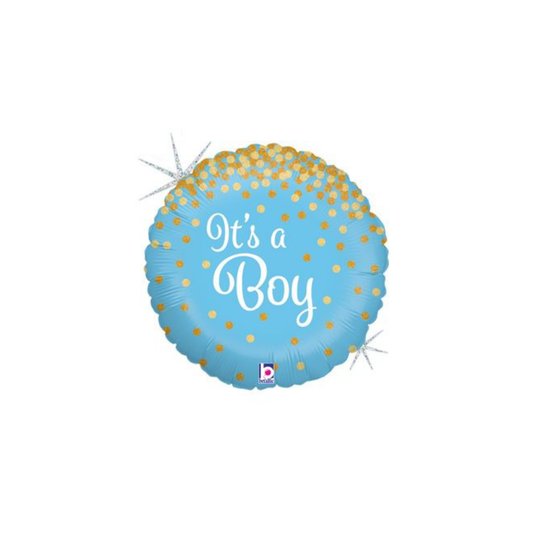 18C GLITTERING IT'S A BOY