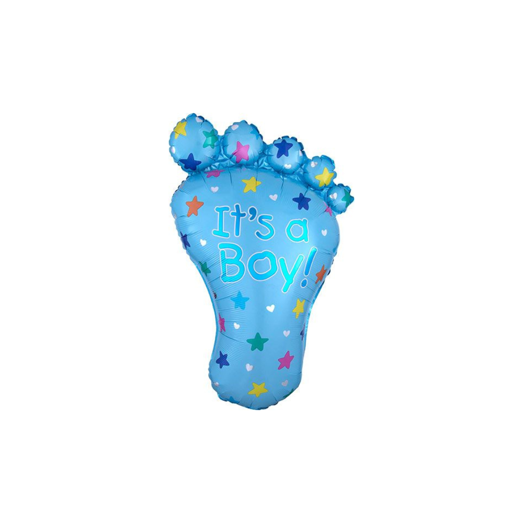 LRG SHP ITS A BOY FOOT 32"