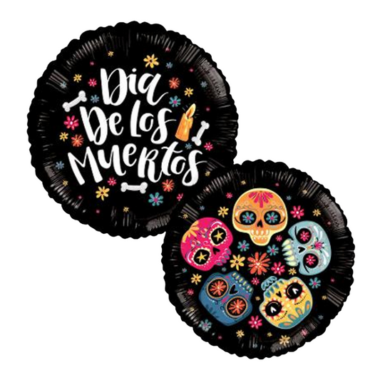 18" Day Of The Dead Balloon