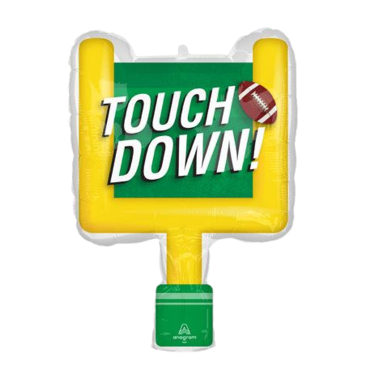 FOOTBALL TOUCHDOWN GAME TIME GOALPOST 28