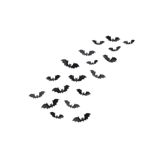 Flying Bat Wall Decorations Kit