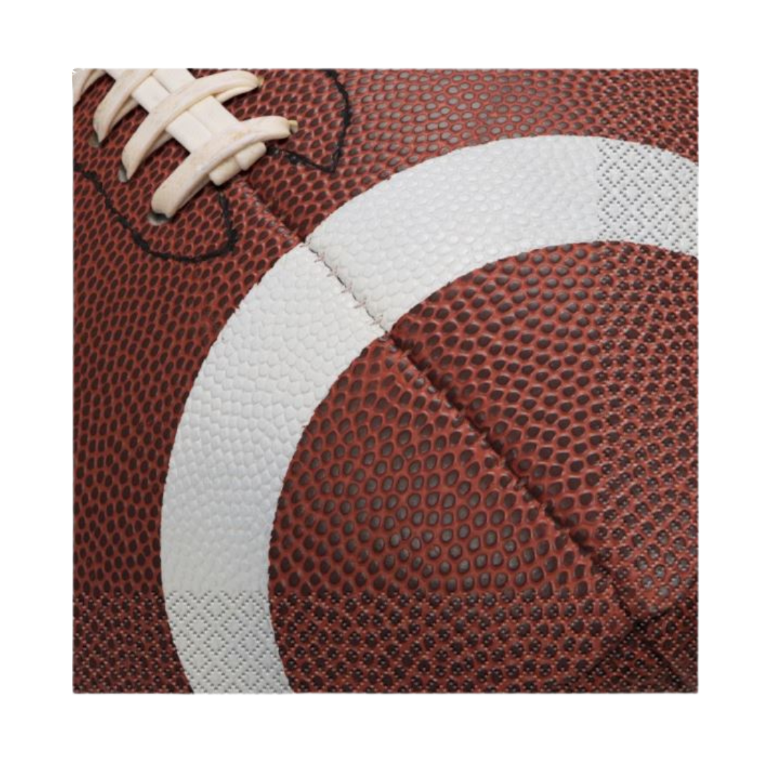Football Party Luncheon Napkins 16ct