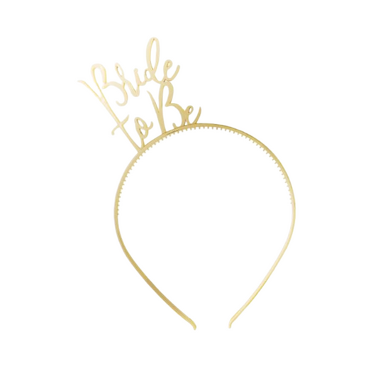 Plastic "Bride to Be" Party Headband