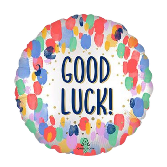 18" Good Luck Satin Balloon