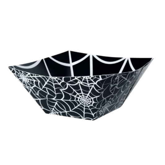 Spider Web Paper Square Bowl