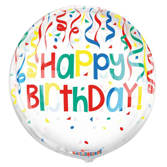 18"C Happy Birthday Confetti GBall