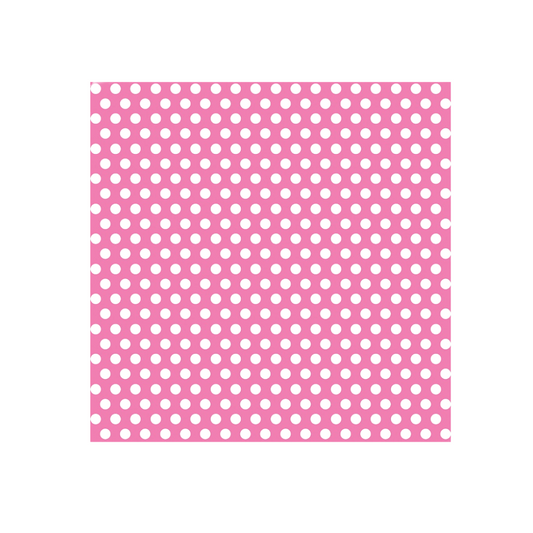 Hot Pink Dots Gift Wrap 30"x 5ft